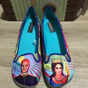 Hot Chocolate slip ons